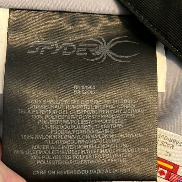 Spyder ski pants - Picture 6 of 10